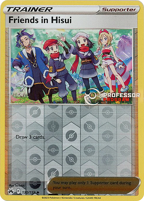 Friends in Hisui Card Front