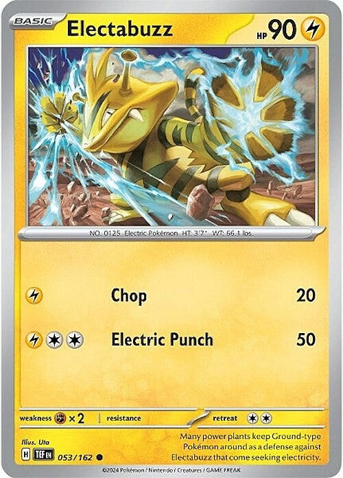 Electabuzz Card Front