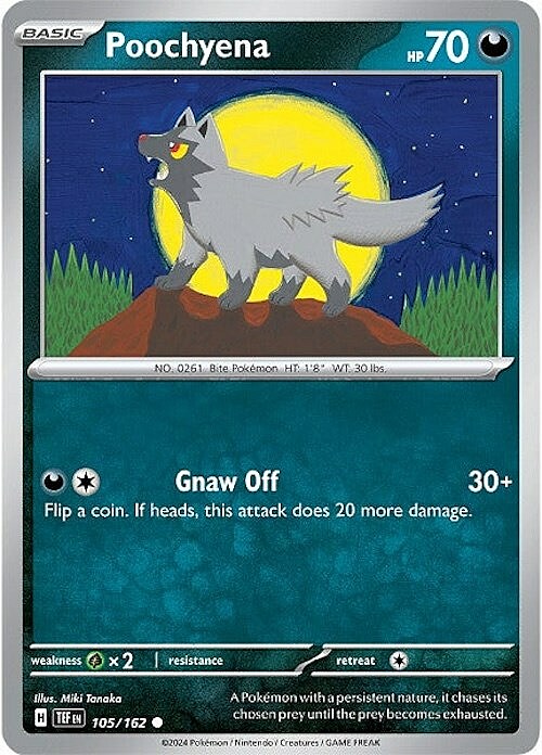 Poochyena Card Front