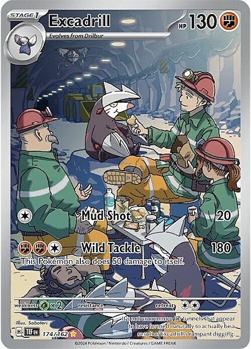 Excadrill Card Front