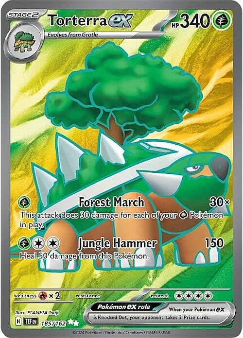 Torterra ex Card Front