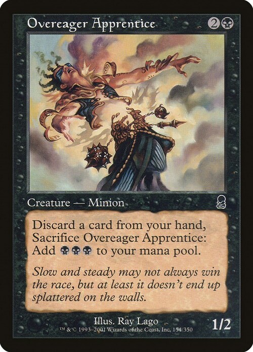 Overeager Apprentice Card Front