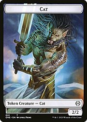 Cat // Phyrexian Goblin