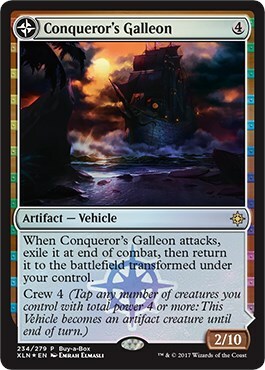 Conqueror's Galleon // Conqueror's Foothold Card Front