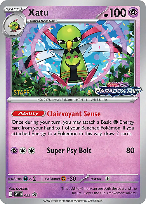 Xatu Card Front