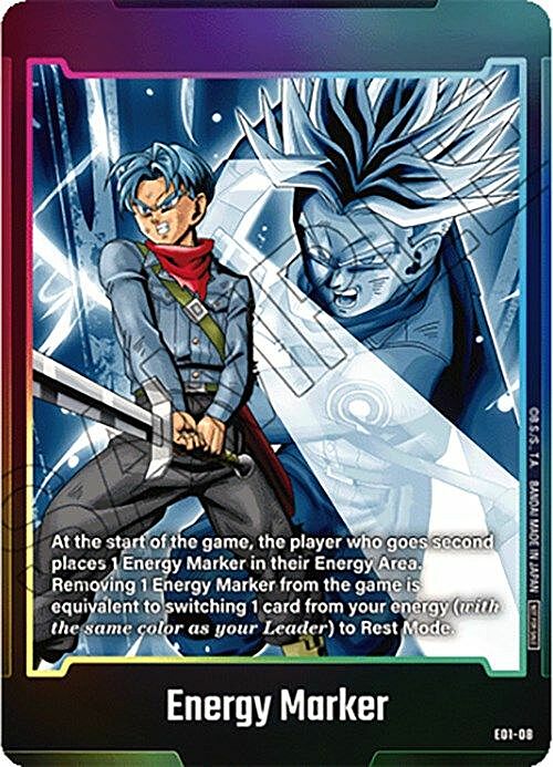 "Trunks" Energy Marker Card Front