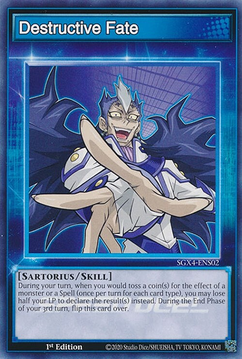 Destructive Fate Card Front