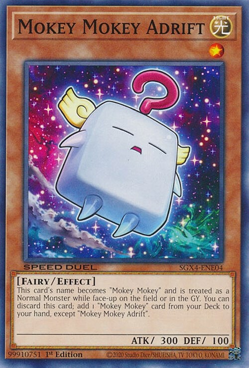 Mokey Mokey Adrift Card Front