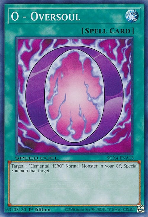 O - Oversoul Card Front