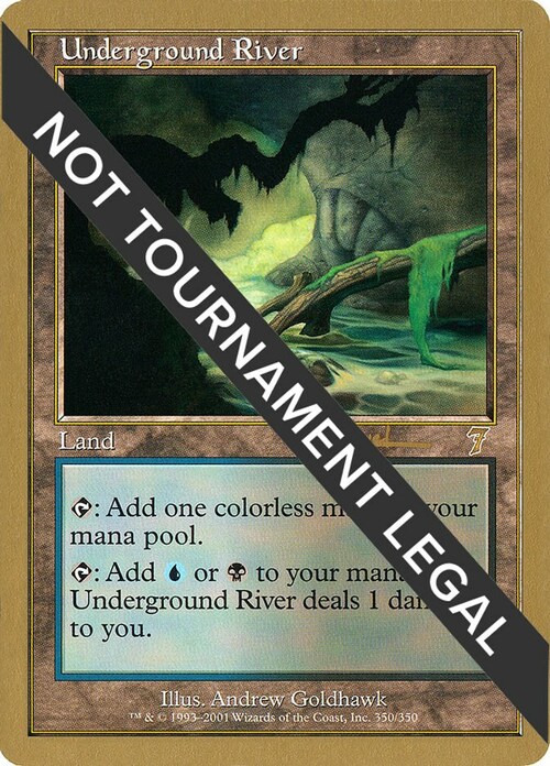 Underground River Card Front