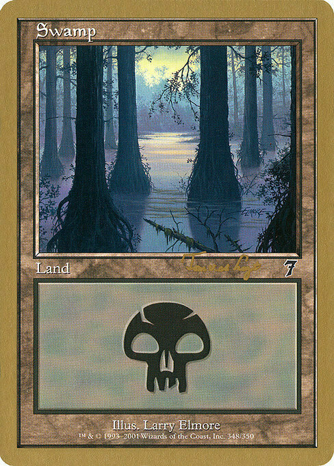 Swamp Card Front