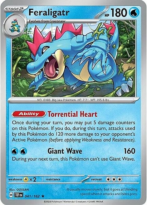 Feraligatr Card Front