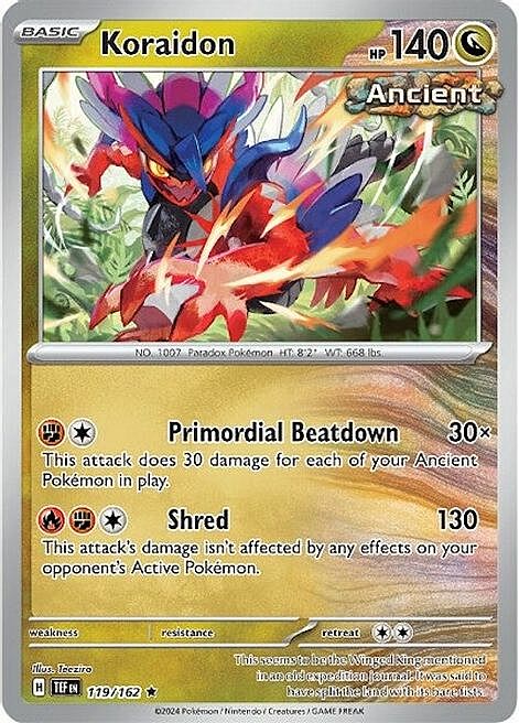 Koraidon Card Front