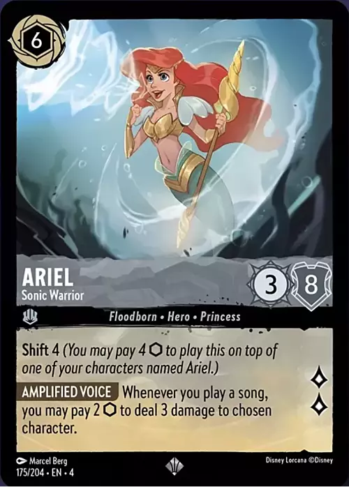 Ariel - Sonic Warrior Card Front