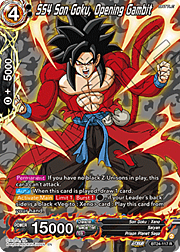 SS4 Son Goku, Opening Gambit