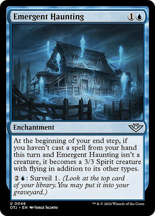 Emergent Haunting Card Front