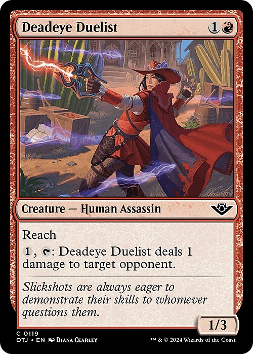 Deadeye Duelist Card Front