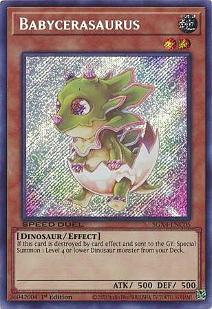 Babycerasaurus Card Front