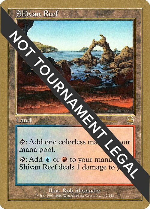 Shivan Reef Card Front