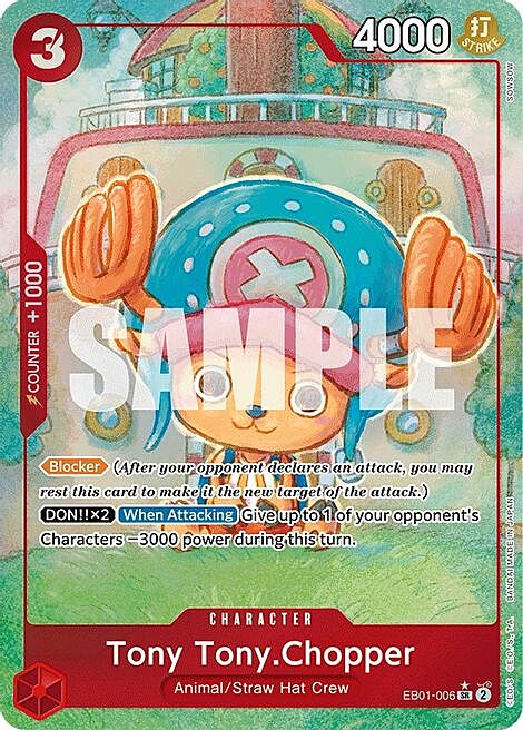 Tony Tony.Chopper Card Front