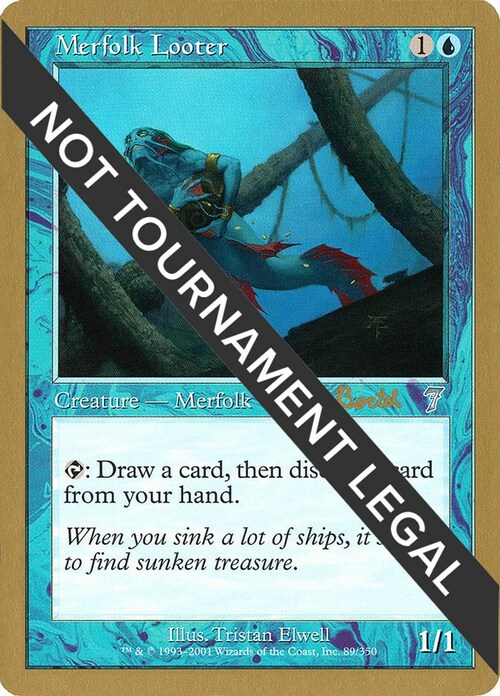 Merfolk Looter Card Front