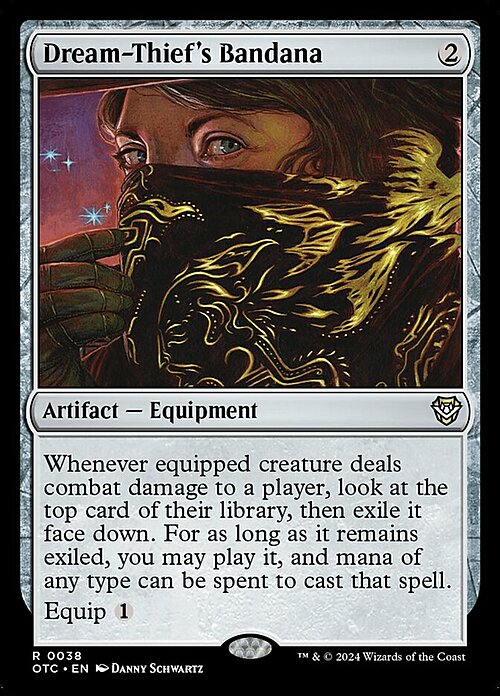 Dream-Thief's Bandana Card Front