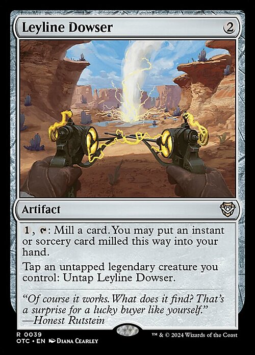 Leyline Dowser Card Front