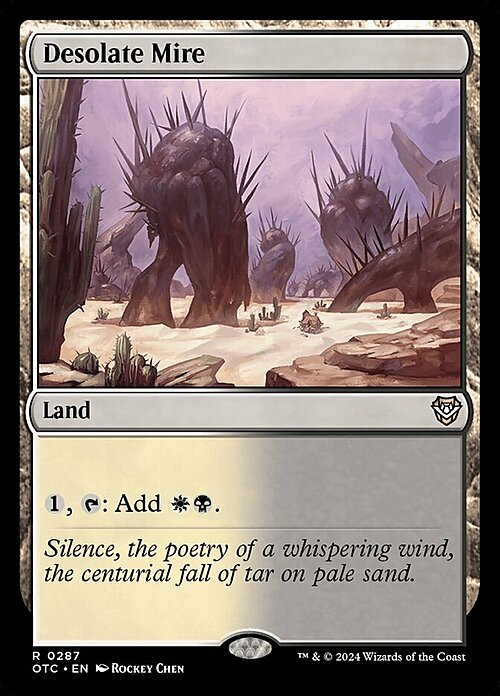 Desolate Mire Card Front