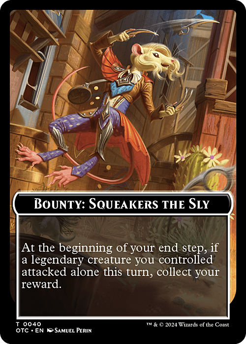 Bounty: Squeakers the Sly // Bounty Rules Card Front