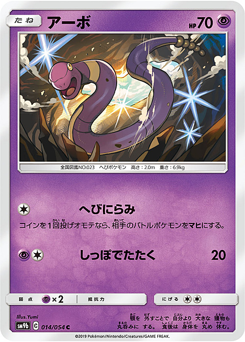 Ekans Card Front