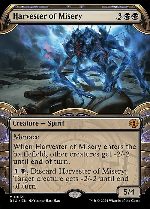 Harvester of Misery Card Front