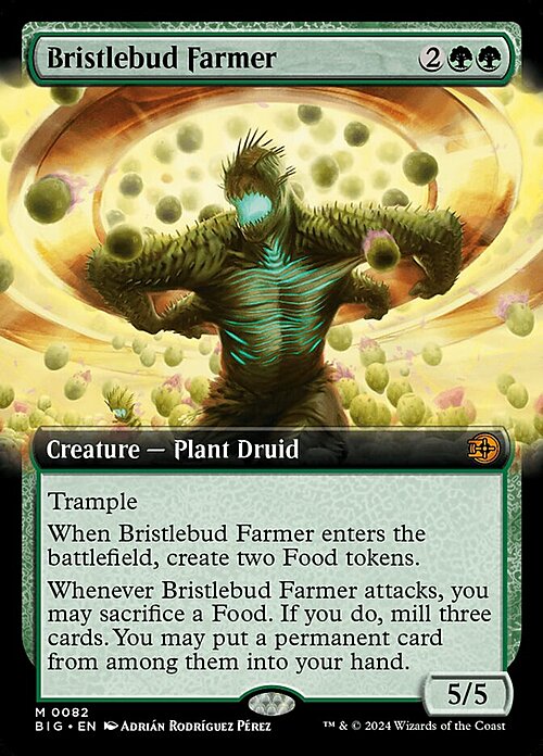 Bristlebud Farmer Card Front