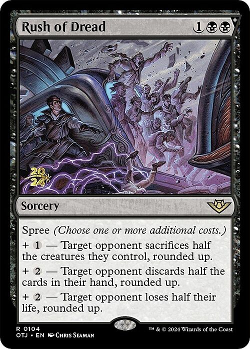 Rush of Dread Card Front