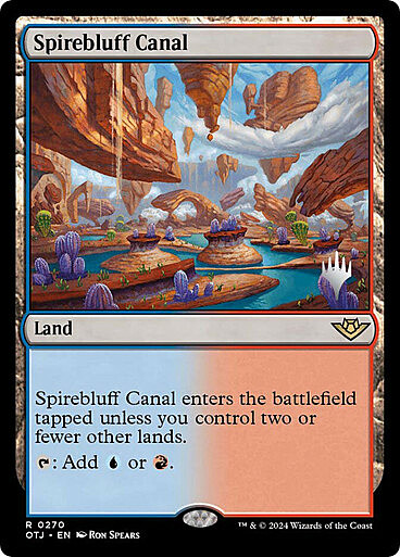 Spirebluff Canal Card Front