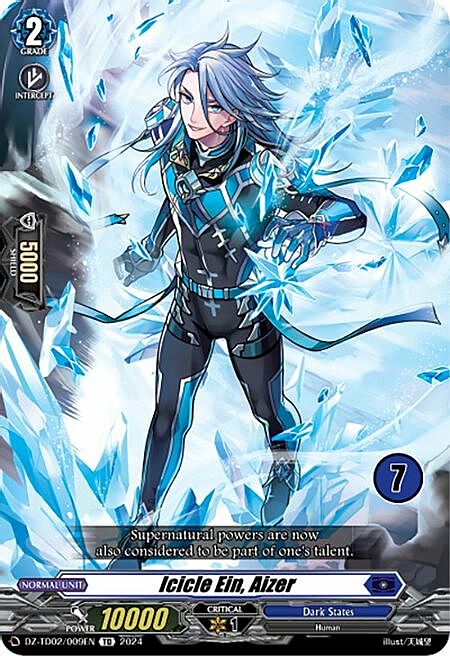 Icicle Ein, Aizer Card Front