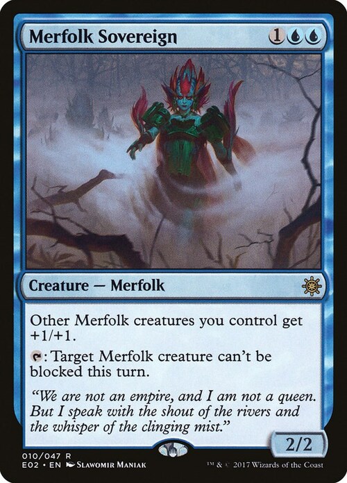 Merfolk Sovereign Card Front