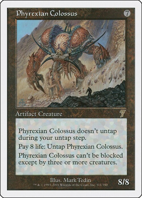 Phyrexian Colossus Card Front