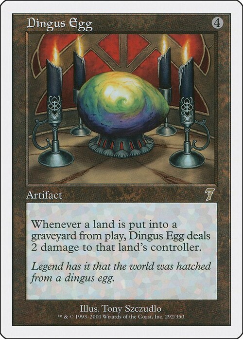 Dingus Egg Card Front