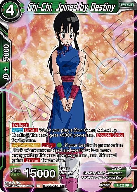 Chi-Chi, Joined by Destiny Card Front