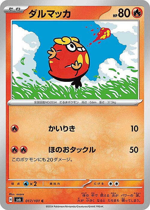 Darumaka Card Front