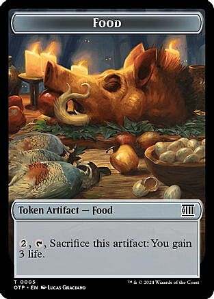 Food // Mercenary Card Front