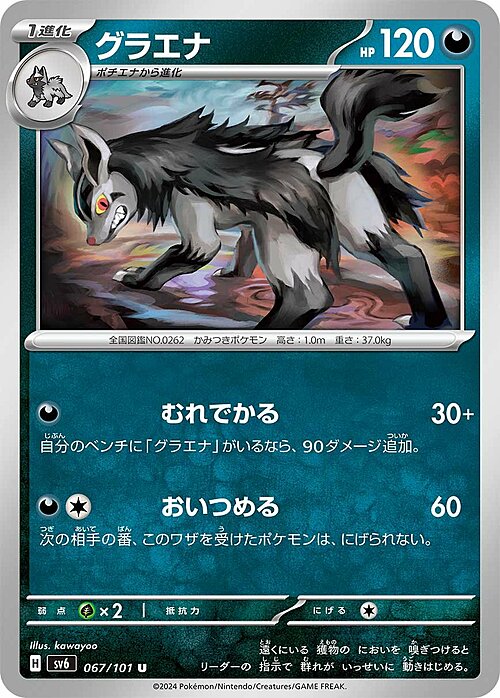 Mightyena Card Front