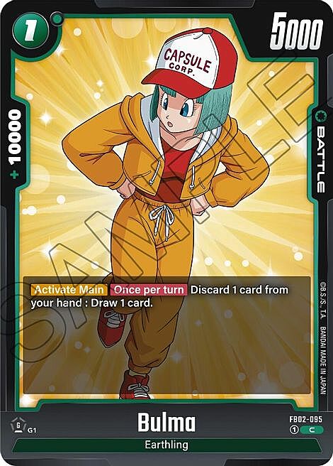 Bulma Card Front