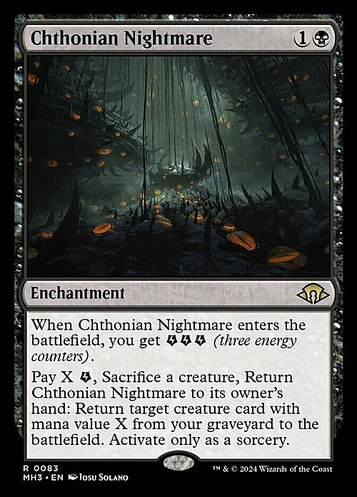 Chthonian Nightmare Card Front