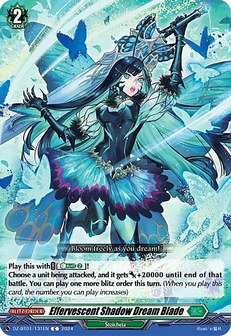 Effervescent Shadow Dream Blade Card Front