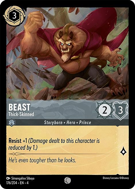 Beast - Thick-Skinned Card Front