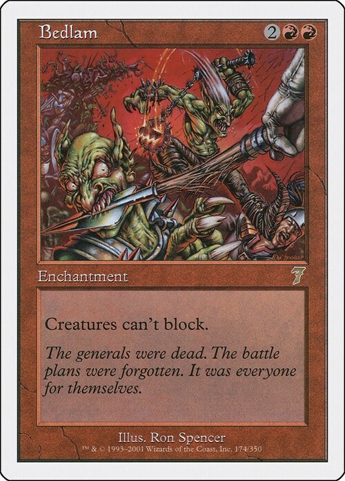 Bedlam Card Front