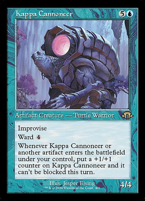 Kappa Cannoneer Card Front