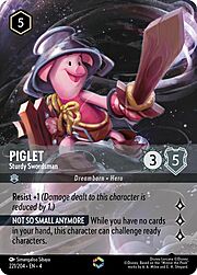 Piglet - Sturdy Swordsman