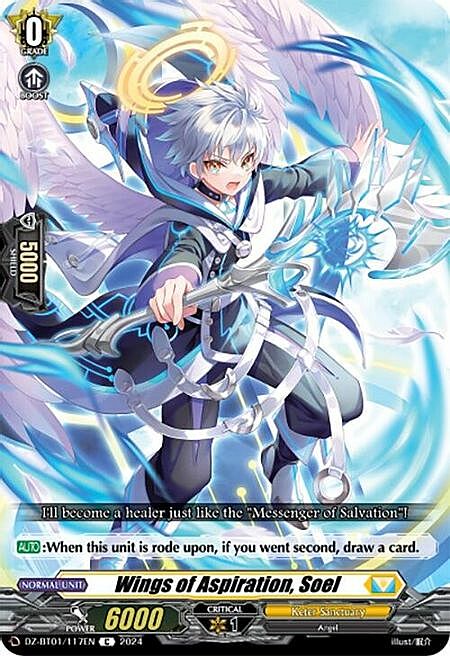 Wings of Aspiration, Soel Card Front